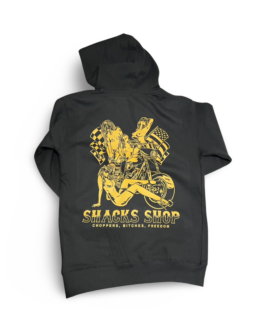 Choppers, Bitches, Freedom Heavyweight Hoodie