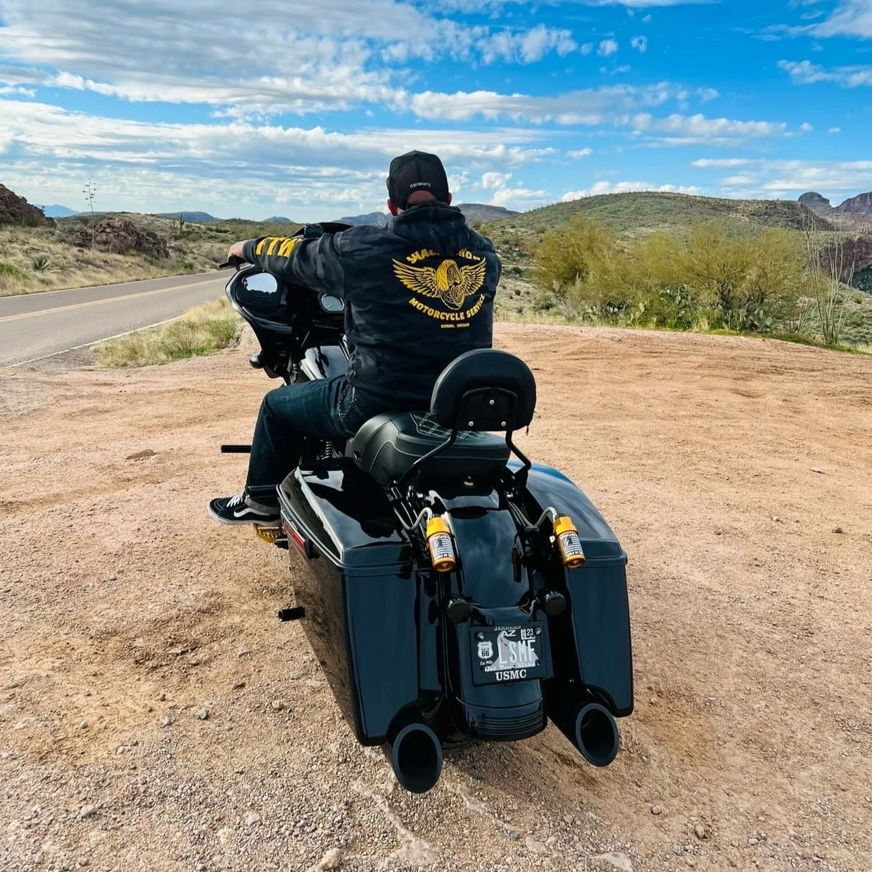 Gold Winged FTW Heavy Weight Hoodie