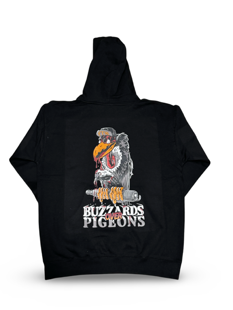 Buzzards Over Pigeons Hoodie