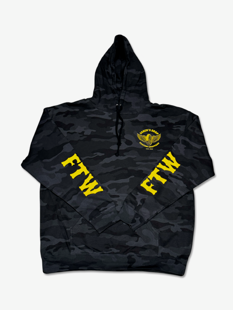 Gold Winged FTW Heavy Weight Hoodie