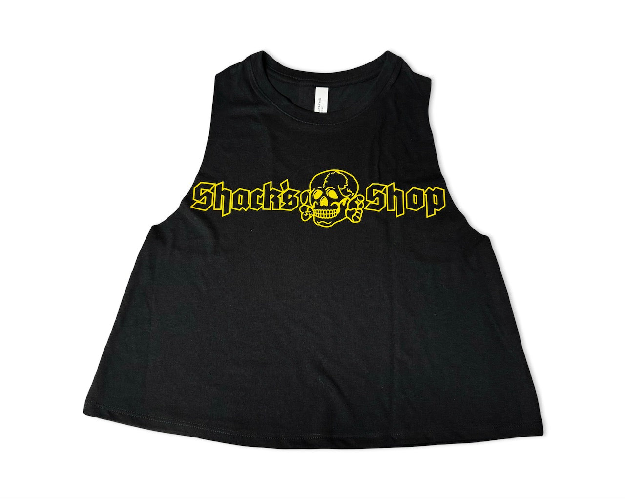 DeathHead Crop Top Tank