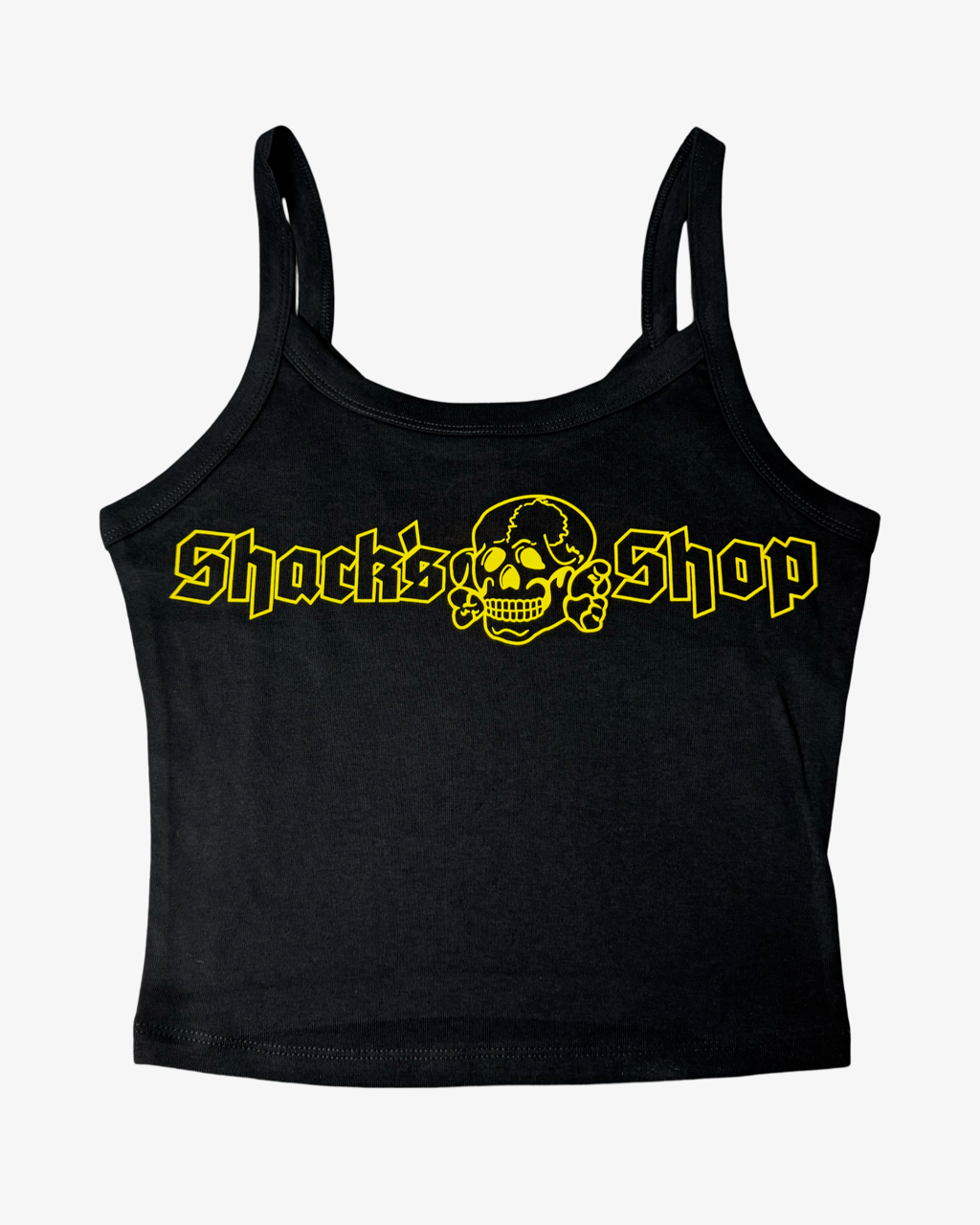 Women's Cropped Deathhead  Tank Top