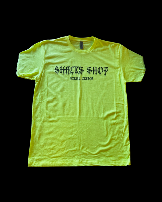 Shacks Shop Blood Hi-Vis Short Sleeve Shirt