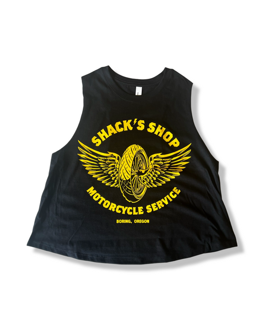 Women’s Winged Crop Top Tank