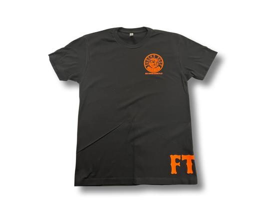 SS Skull Orange Short Sleeve T-Shirt