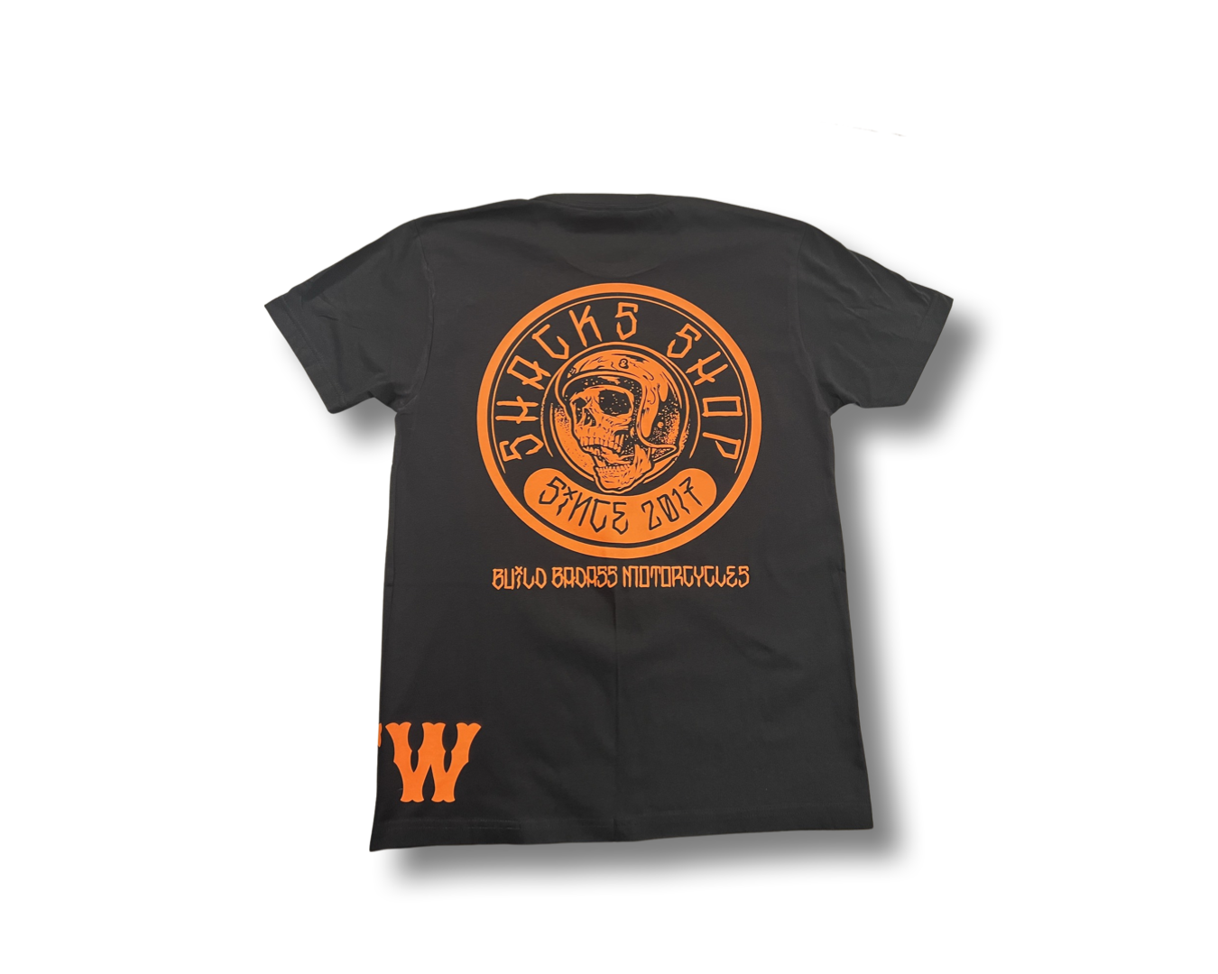 SS Skull Orange Short Sleeve T-Shirt